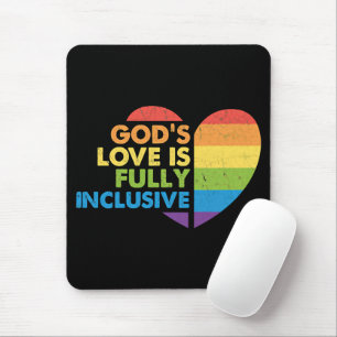God Gay Christian Lgbt Mouse Pad