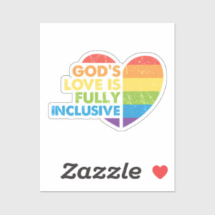 God Gay Christian Lgbt Sticker