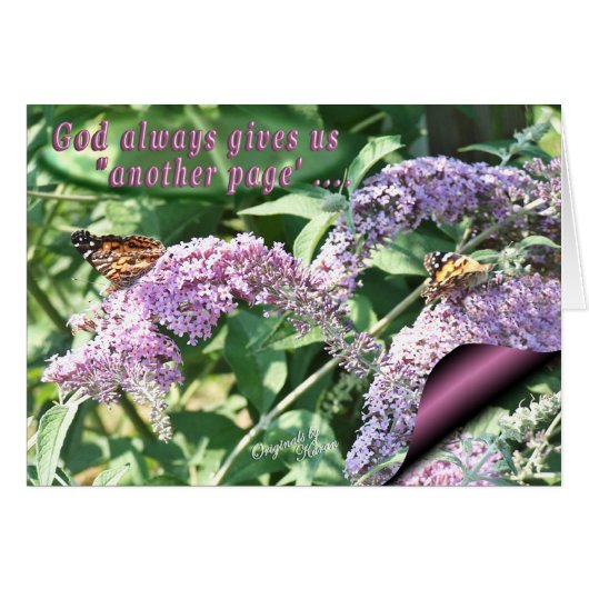 God Gives Us Another Page-add your words Cards (Front Horizontal)