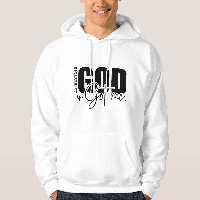 God got me  hoodie (Front)