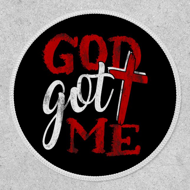 God Got Me Patch (Front)