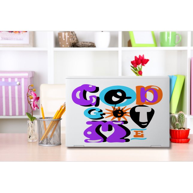 God Got Me Retro Christian Faith Style HP Laptop Skin (A bold reminder for busy days: God’s got you, even when your to-do list says otherwise.)