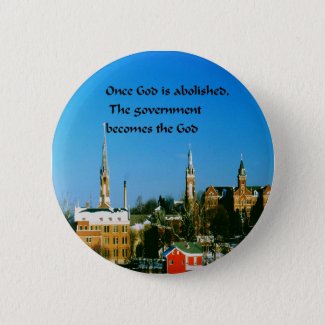 God,Government Button