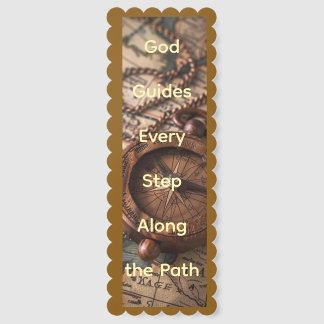 God Guides Us Bookmark