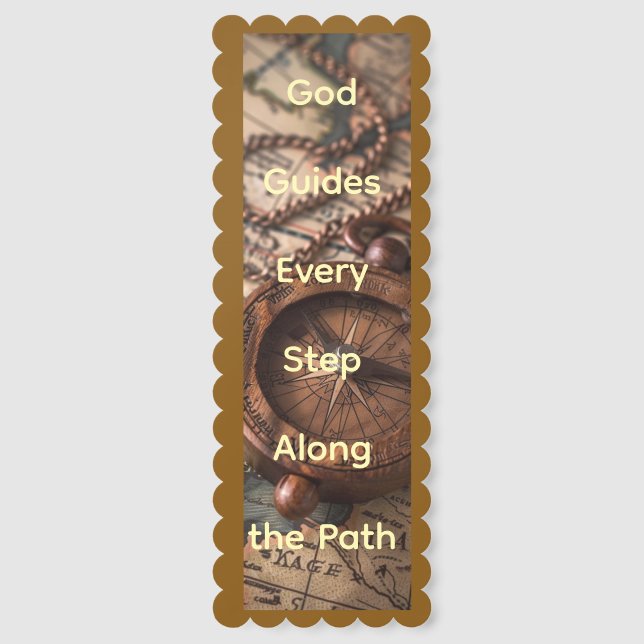 God Guides Us Bookmark (Front)
