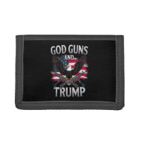 God Guns And Trump Eagle American Flag Vintage