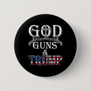 God Guns And Trump Shirt 2nd Amendment T Shirt Tru Button