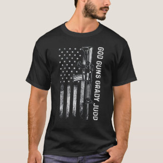 God Guns Grady Judd American Us Flag T-Shirt