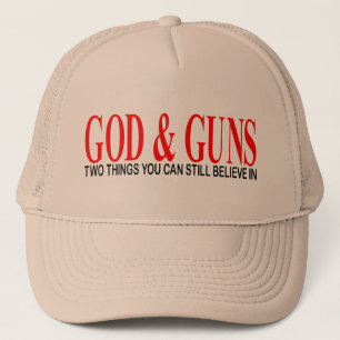 GOD & GUNS TRUCKER HAT