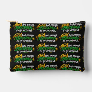 God has enough blessings to go around  accessory pouch