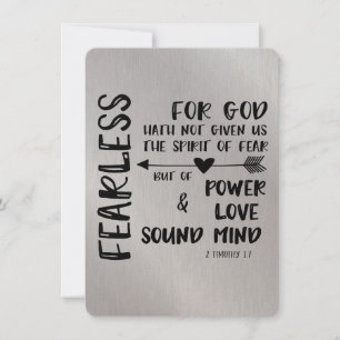 God Has not given us Spirit of Fear Scripture