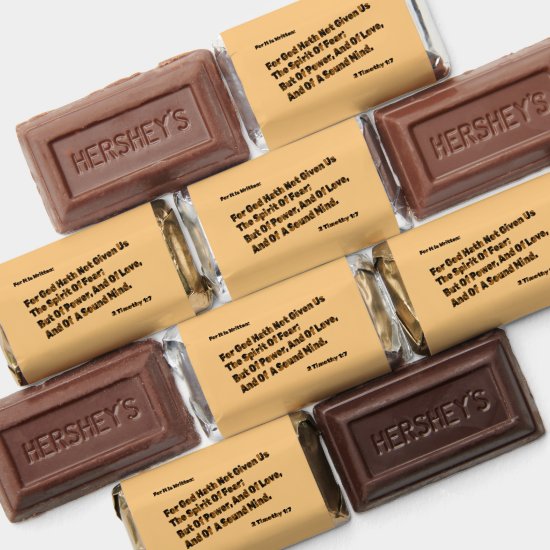 God Hath Not Given Us The Spirit Of Fear  Hershey's Miniatures