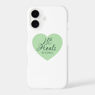 God Heals the Brokenhearted Soft Green Encouraging iPhone 17 Case