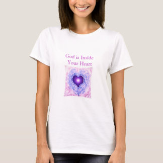 God Heart God is Inside Your Heart T-Shirt