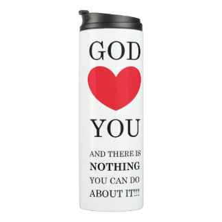 God Heart You Thermal Tumbler