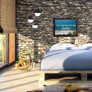 God helps them that help themselves proverb poster