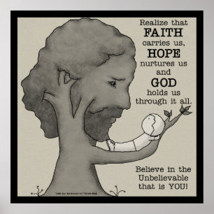 God Holds Us Poster