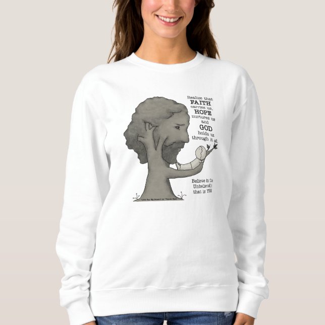God Holds Us Sweatshirt (Front)