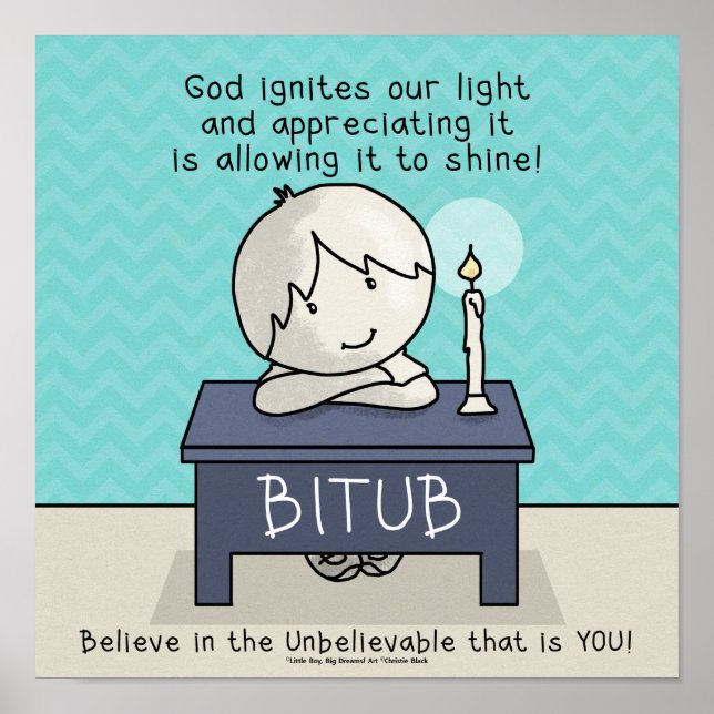 God Ignites Our Light Poster (Front)