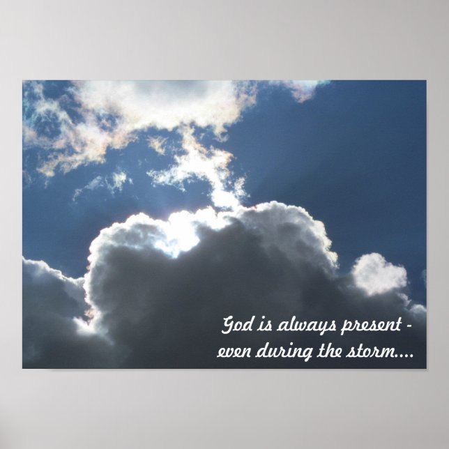 God in the Storm Poster (Front)
