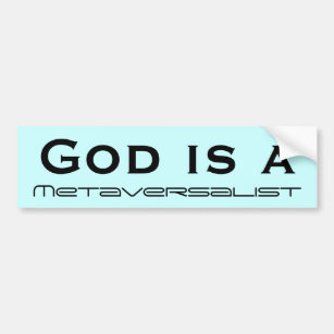 God is a bumper sticker