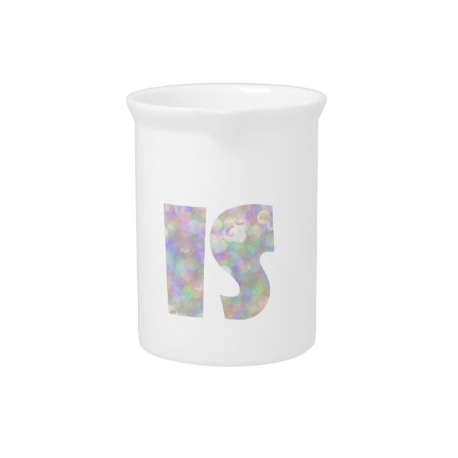 god is bae drink pitcher (Front)