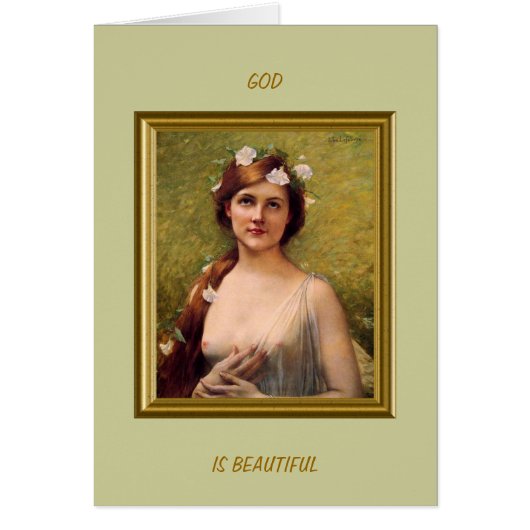 GOD IS BEAUTIFUL CARDS (Front)