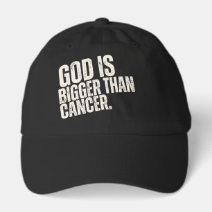 God Is Bigger Than Cancer Cancer Care Package Hat