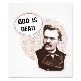 God is dead (Nietzsche) Photo Print