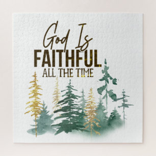 God is Faithful All the Time Jigsaw Puzzle
