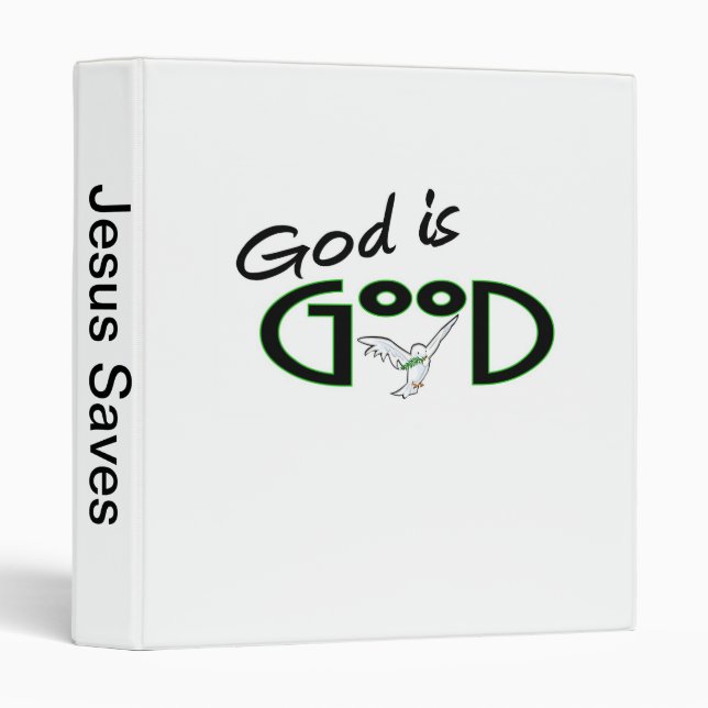 God is Good 3 Ring Binder (Front/Spine)