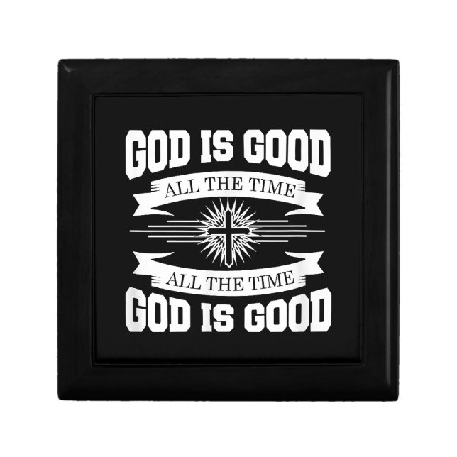 God is good all the time - Christian Gift Box (Front)