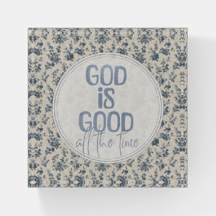God Is Good All the Time Christian Quote Paperweight