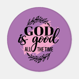 God Is Good All The Time Coaster Set