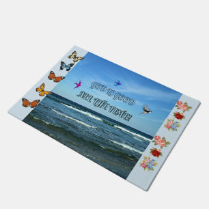 God Is Good All The Time Doormat