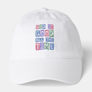 God is good All the time Retro faith Hat
