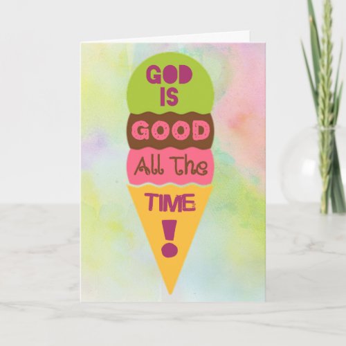 God is Good All the Time _  Thank You Card