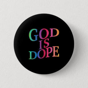 God Is Good Christian Jesus Son Sister Brother Tod Button