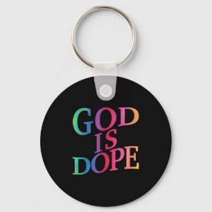 God Is Good Christian Jesus Son Sister Brother Tod Keychain