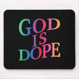 God Is Good Christian Jesus Son Sister Brother Tod Mouse Pad