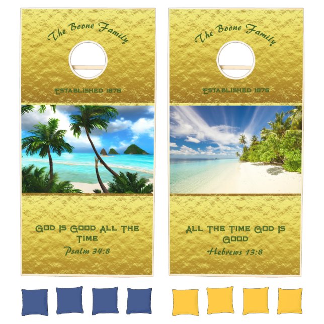 "God Is Good"  Cornhole Set (Set)
