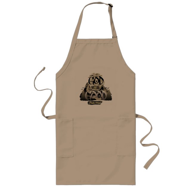 God is Good  Long Apron (Front)