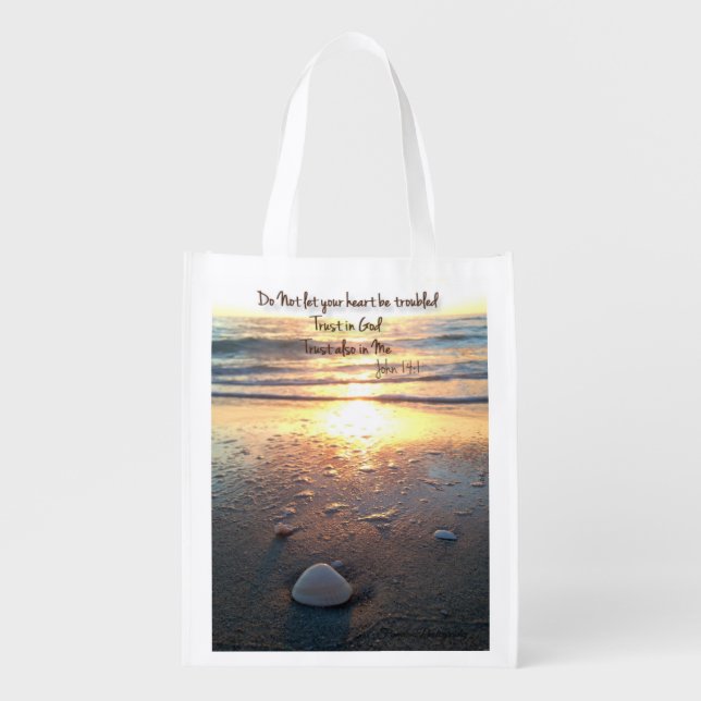 God is Good reusable shopping bag (Front)
