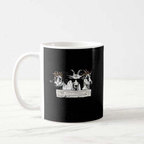 God Is Great Goats Are Good  People Crazy  Goat  Coffee Mug