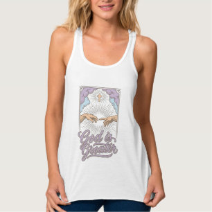 God Is Greater Christian Vintage Engraving Shirt_1 Tank Top