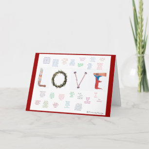 God is ... holiday card