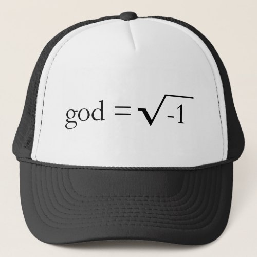 God is Imaginary Trucker Hat