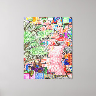 God is in the Details #16 Canvas Print