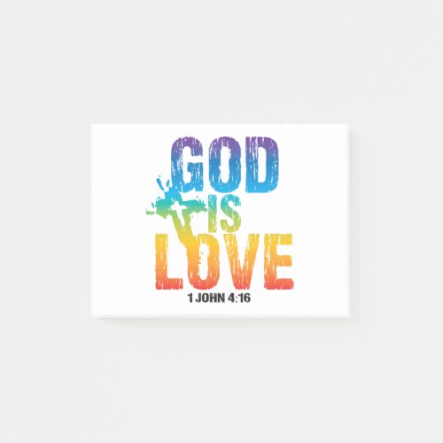 God is Love 1 John 416 Post_it Notes