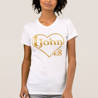 God Is Love - 1 John 4:8 by All43 T-Shirt